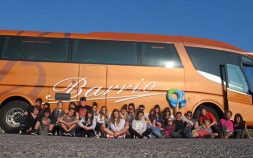 Autocares Barrio, traslado de alumnos a colegios